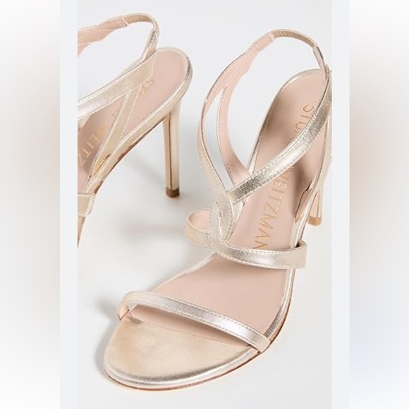 Stuart Weitzman
Women's Soiree 100 High Heel Sandals Metallic finish size 8 - Picture 6 of 16